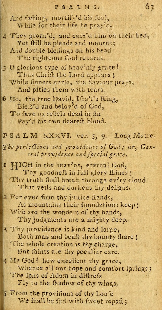 Psalms carefully suited to the Christian worship in the United States of America: being Dr. Watts
