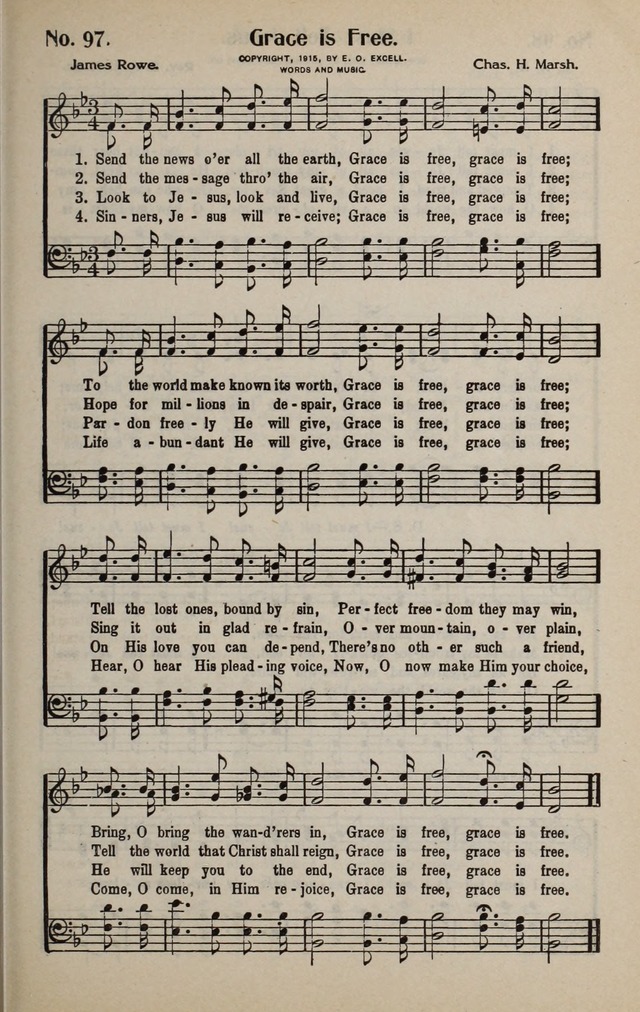 The New Praiseworthy: for the Church and Sunday School page 105