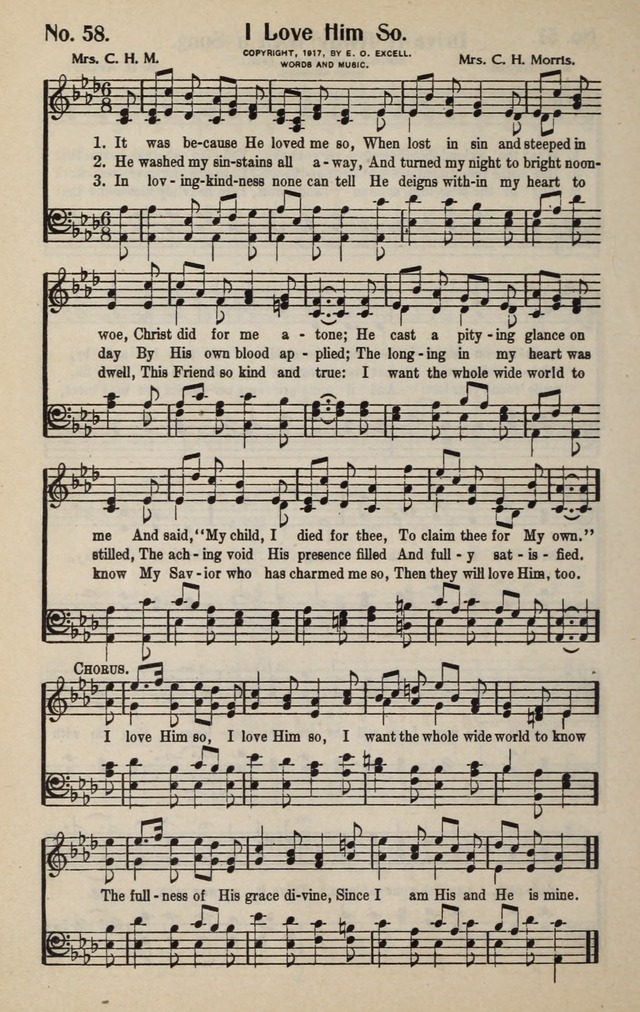 The New Praiseworthy: for the Church and Sunday School page 58