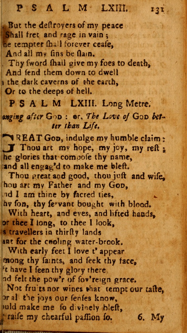 The Psalms of David: imitated in the language of the New Testament, and applied to the Christian state and worship page 131