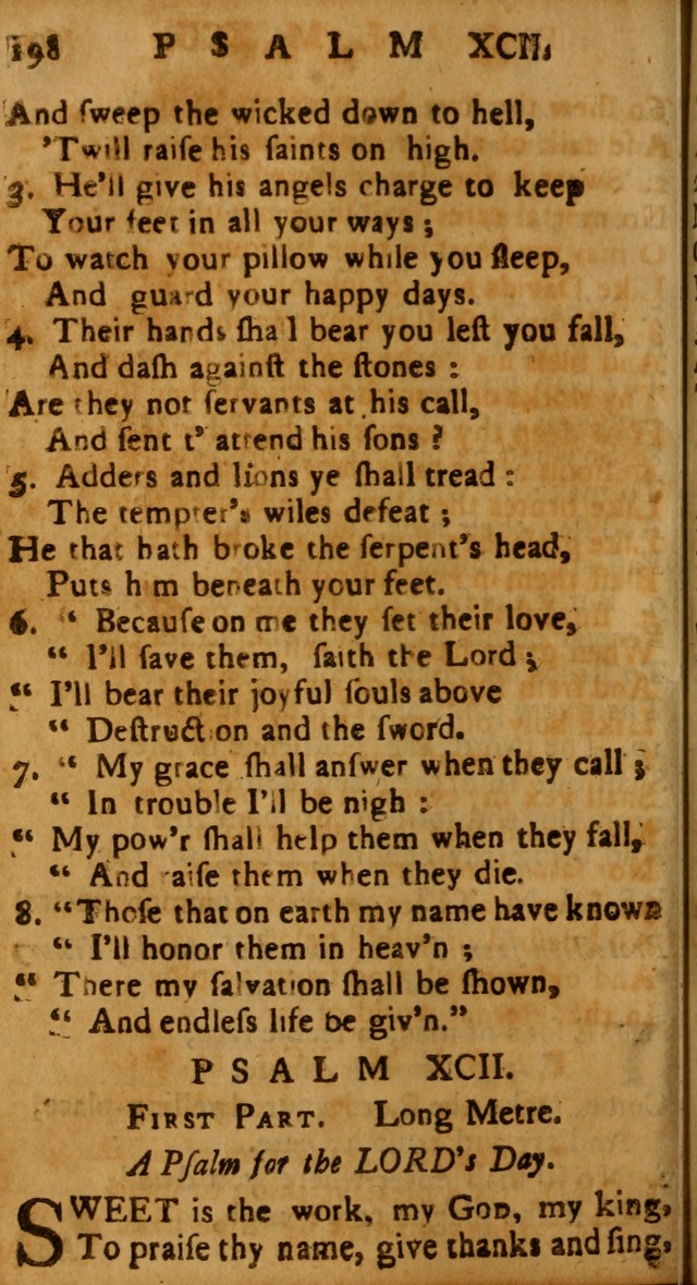 The Psalms of David: imitated in the language of the New Testament, and applied to the Christian state and worship page 198