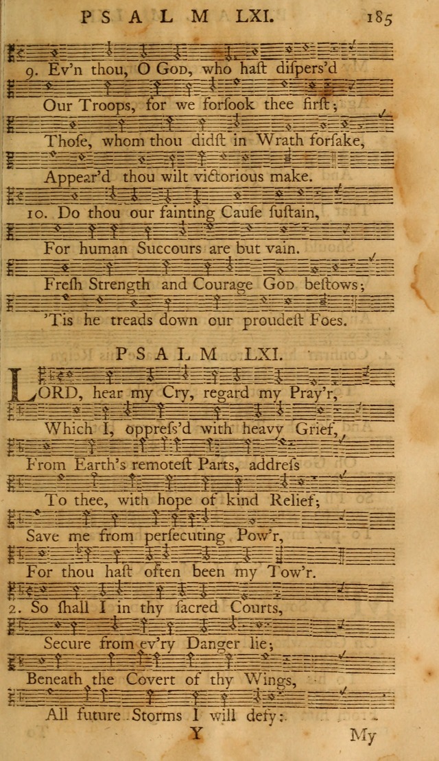 The Psalms of David: with the Ten Commandments, Creed, Lord
