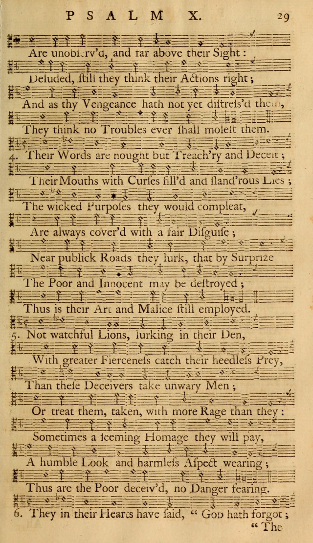 The Psalms of David: with the Ten Commandments, Creed, Lord