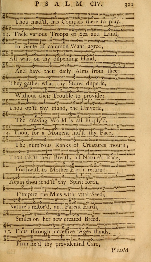 The Psalms of David: with the Ten Commandments, Creed, Lord