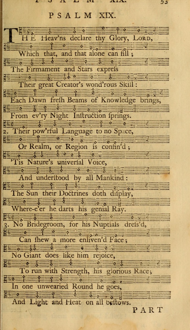 The Psalms of David: with the Ten Commandments, Creed, Lord