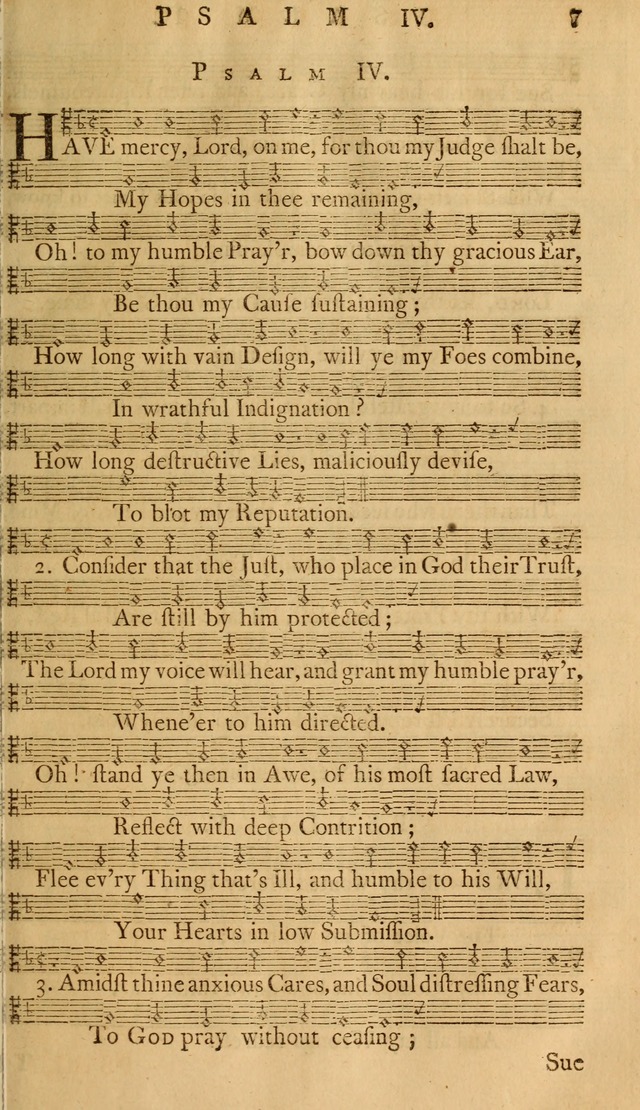 The Psalms of David: with the Ten Commandments, Creed, Lord