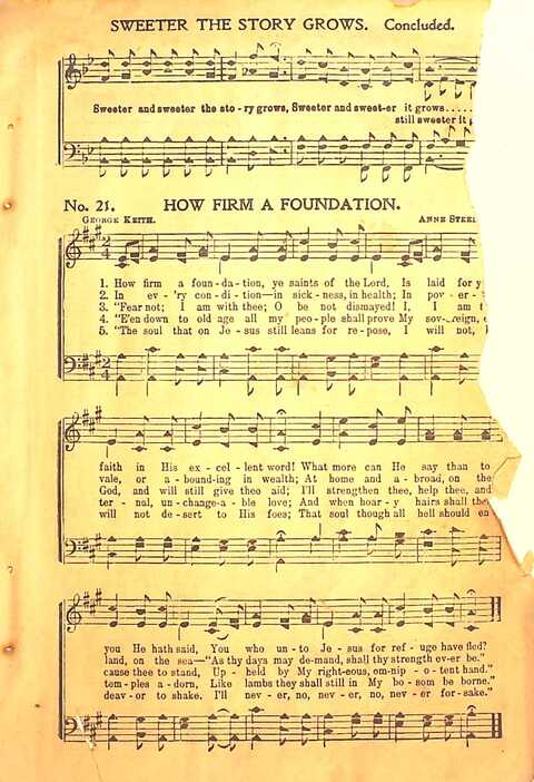 Praise Evangel: for Sunday-schools, revivals, singing-schools, conventions and general use in Christian work and worship page 21