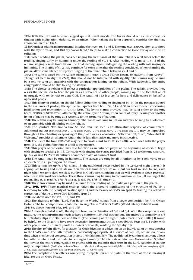 Psalms for All Seasons: a complete Psalter for worship page 1080