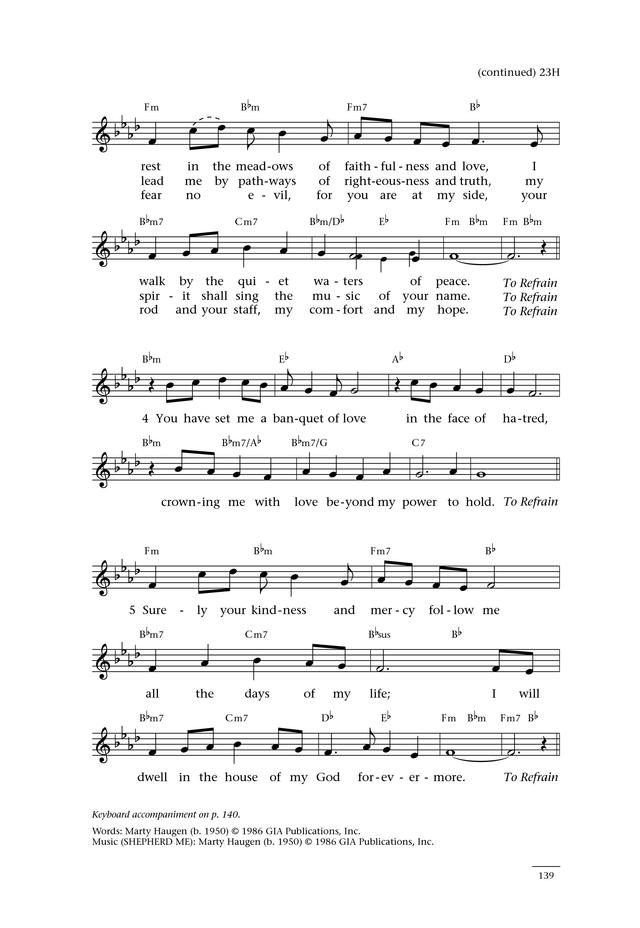 Psalms for All Seasons: a complete Psalter for worship page 139