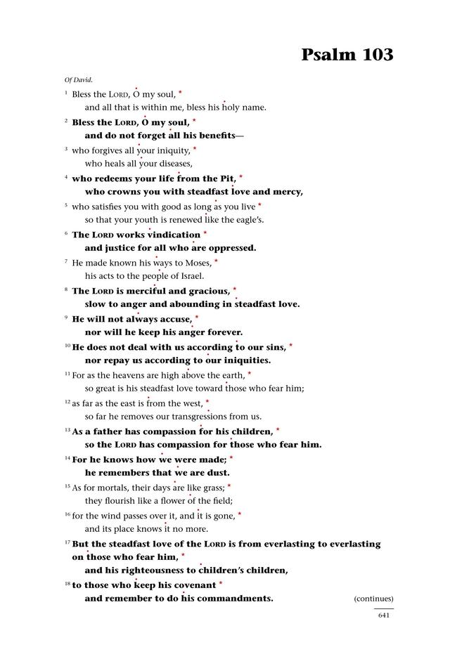 Psalms for All Seasons: a complete Psalter for worship page 643