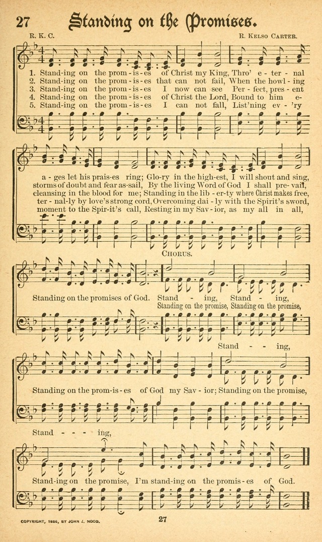Pentecostal Hymns No. 1: a Winnowed Collection for Evangelistic Services, young people