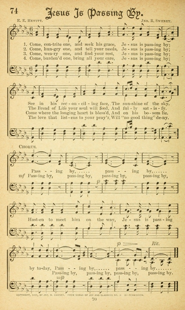 Pentecostal Hymns No. 1: a Winnowed Collection for Evangelistic Services, young people