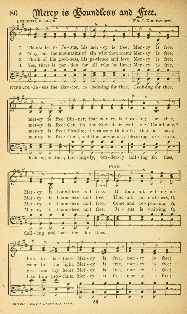 Pentecostal Hymns No. 1: a Winnowed Collection for Evangelistic Services, young people