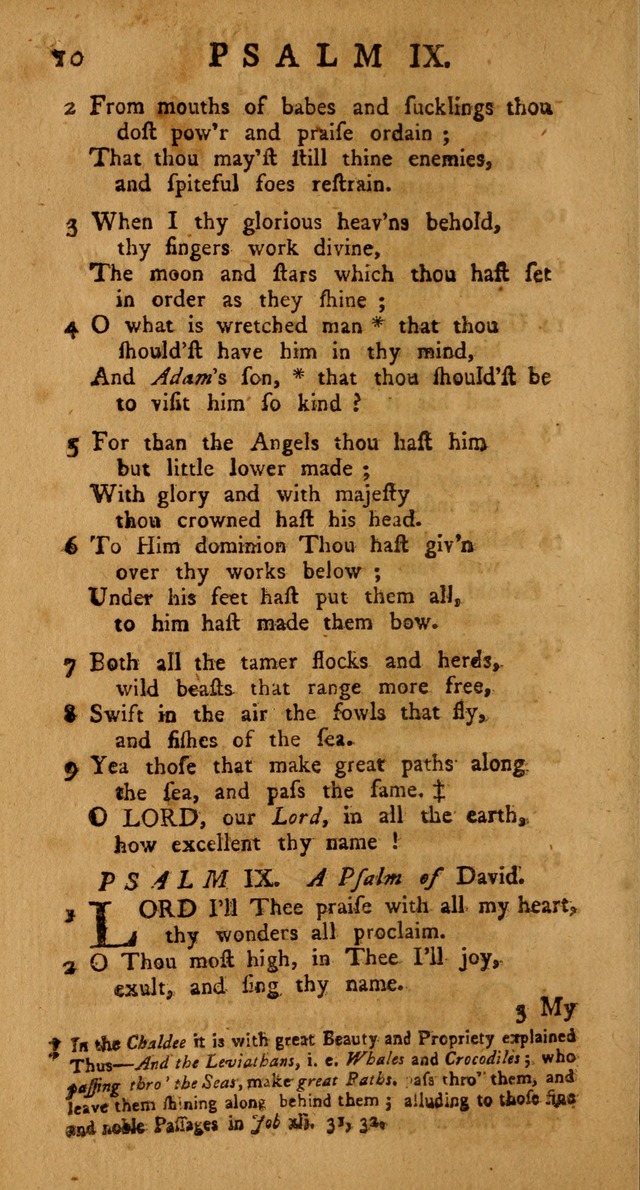 The Psalms Hymns and Spiritual Songs of the Old and New Testament, faithfully translated into English Metre: being the New-England Psalm-Book, revised and improved... (2nd ed.) page 10