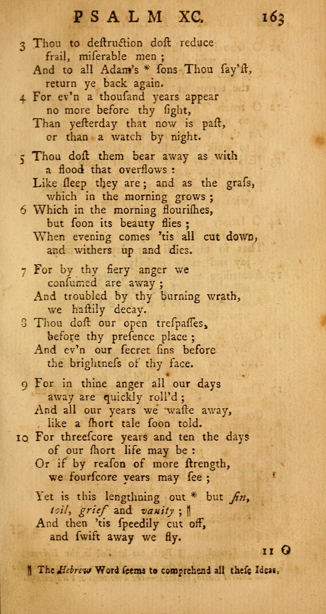 The Psalms Hymns and Spiritual Songs of the Old and New Testament, faithfully translated into English Metre: being the New-England Psalm-Book, revised and improved... (2nd ed.) page 163