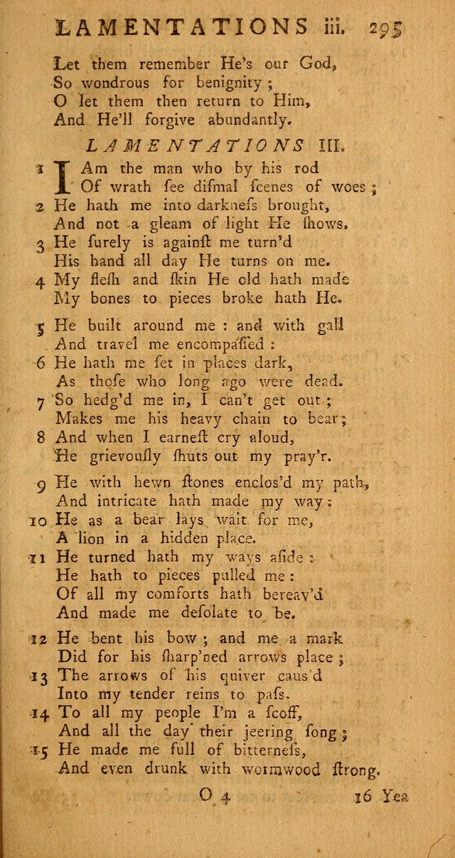 The Psalms Hymns and Spiritual Songs of the Old and New Testament, faithfully translated into English Metre: being the New-England Psalm-Book, revised and improved... (2nd ed.) page 295