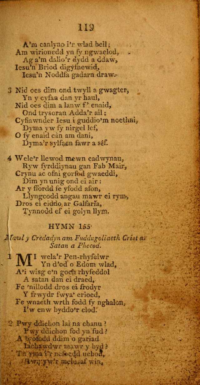 Pigion o Hymnau page 119