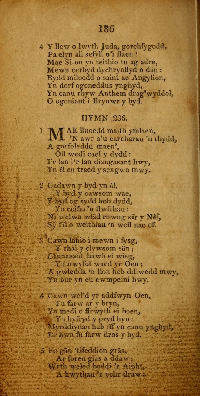 Pigion o Hymnau page 188