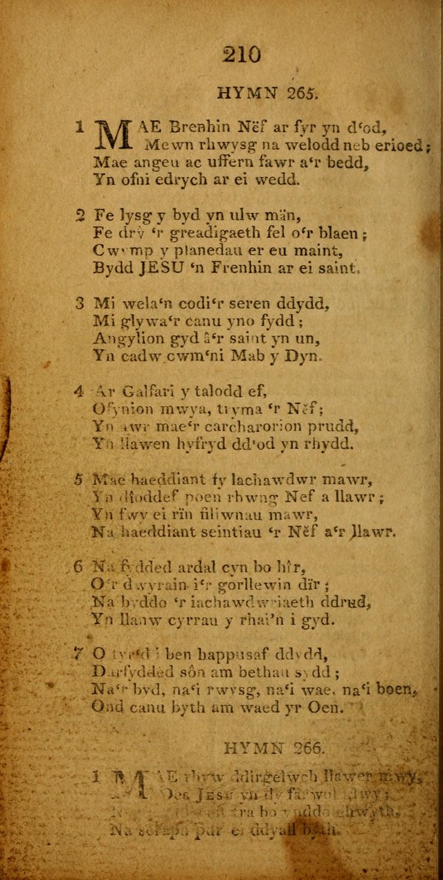 Pigion o Hymnau page 212