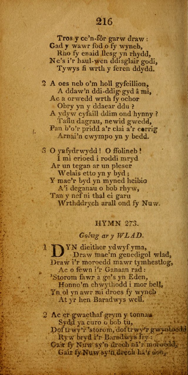 Pigion o Hymnau page 218
