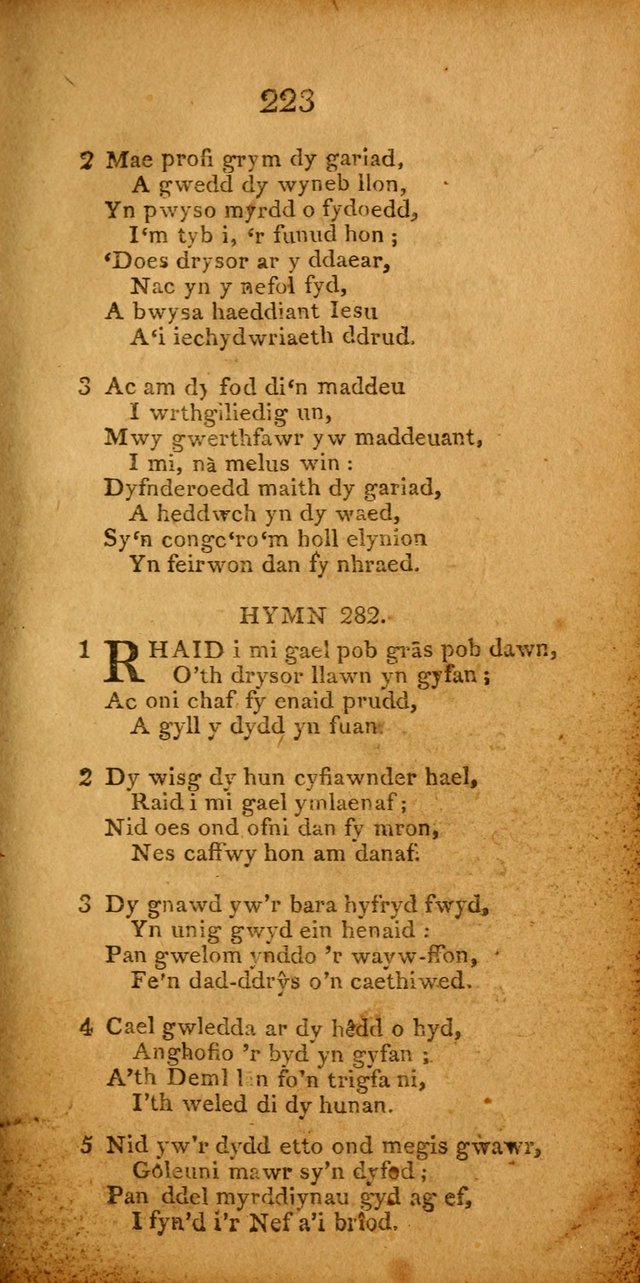 Pigion o Hymnau page 225