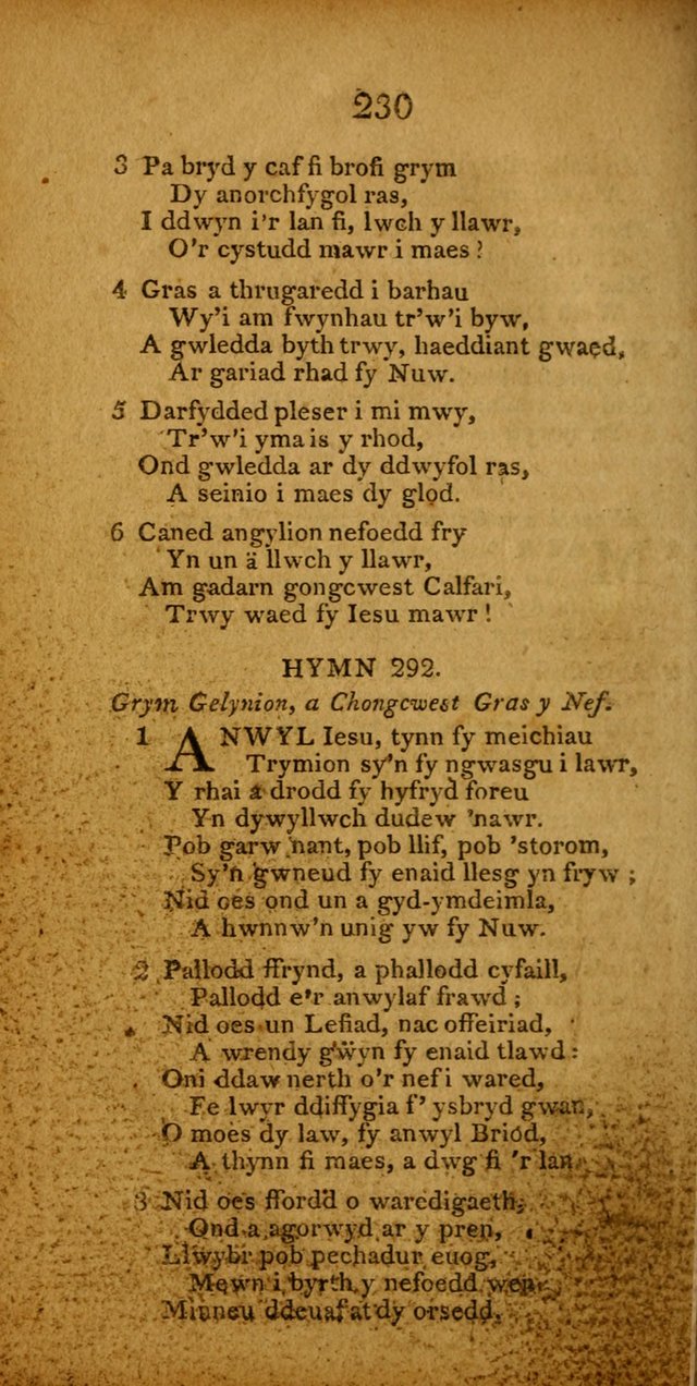 Pigion o Hymnau page 232