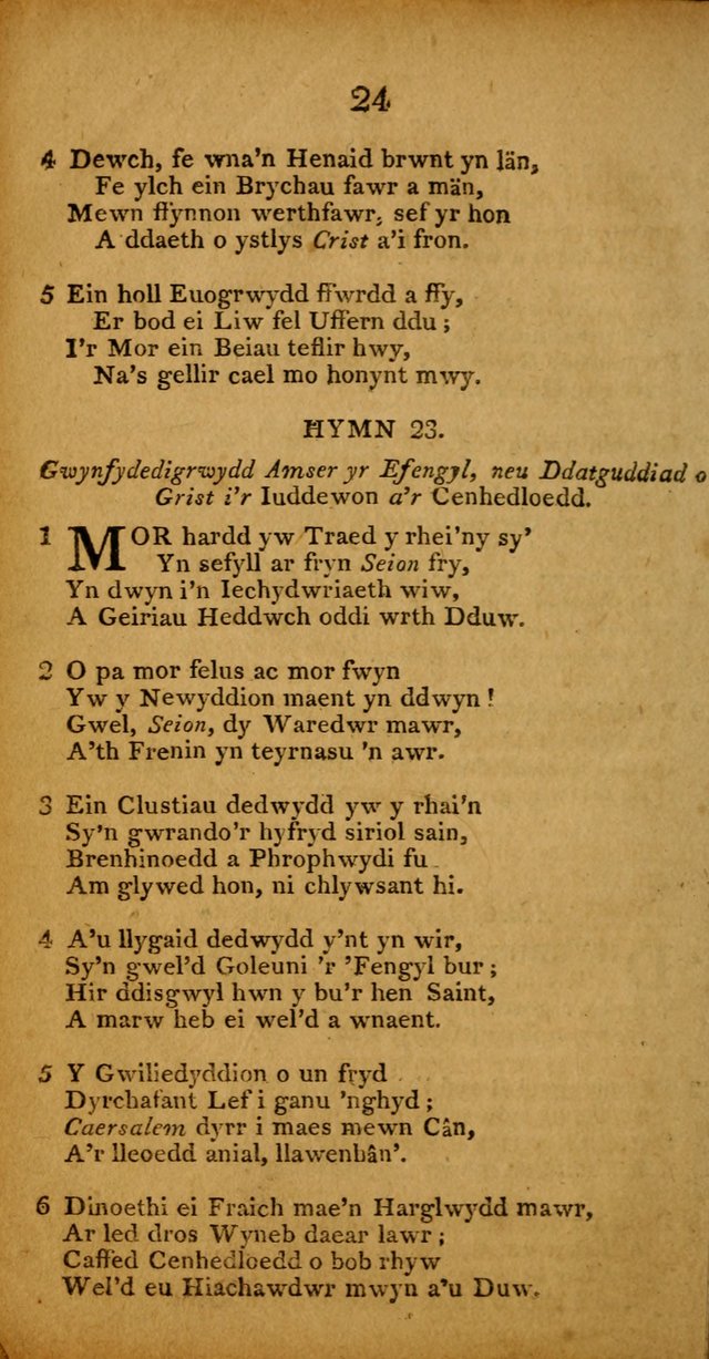 Pigion o Hymnau page 24
