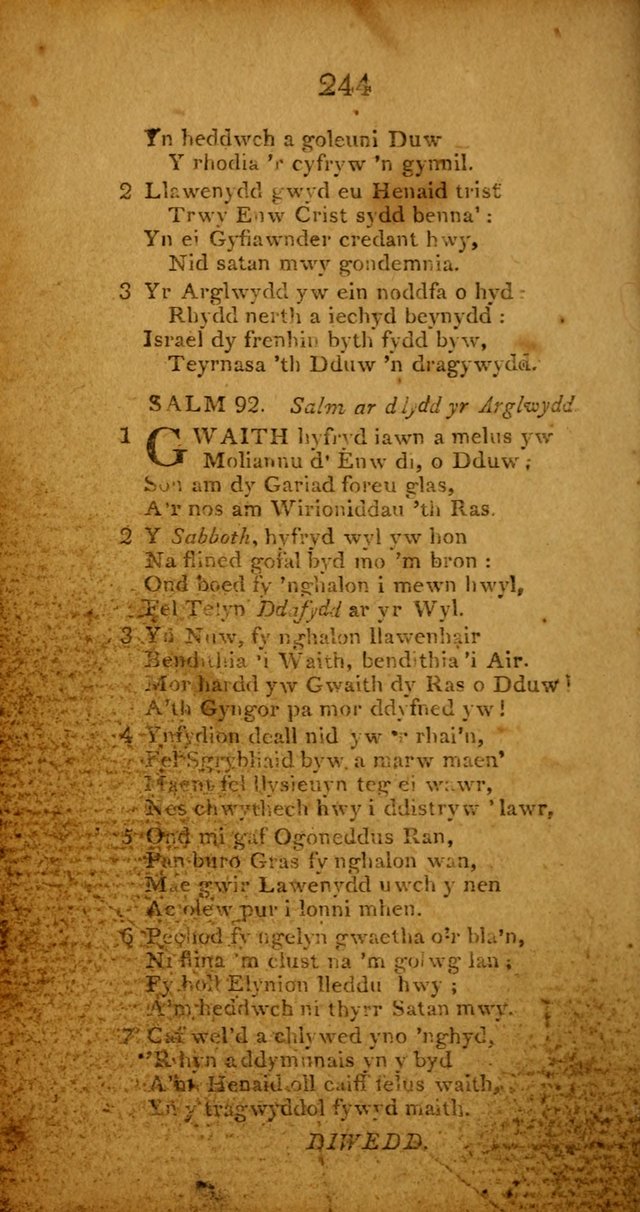 Pigion o Hymnau page 246