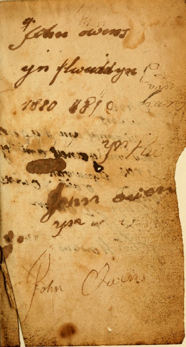 Pigion o Hymnau page v