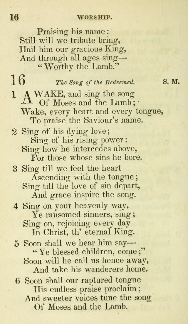 Parish Hymns: a collection of hymns for public, social, and private worship; selected and original page 13