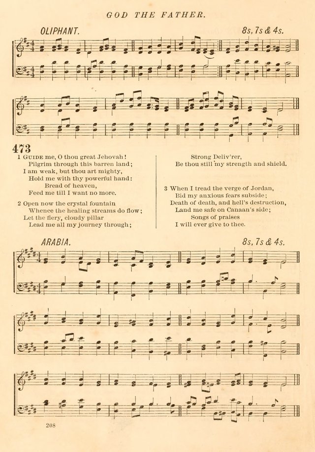 The Presbyterian Hymnal page 208