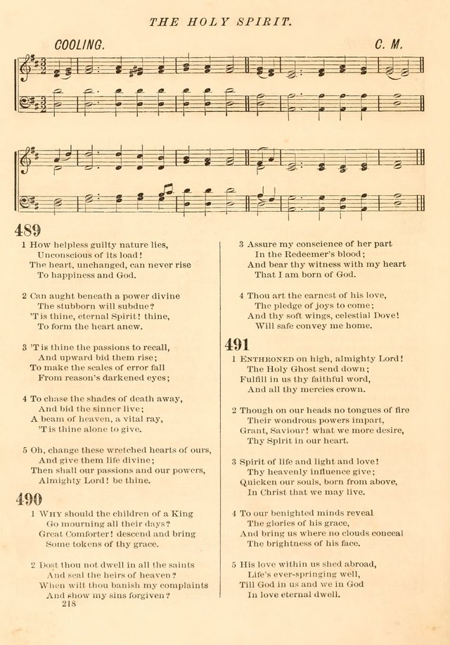 The Presbyterian Hymnal page 218