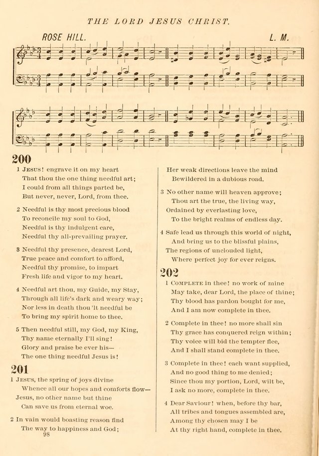 The Presbyterian Hymnal page 98