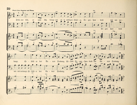 Polyhymnia: Sammlung christlich-religiöser Gesänge, für Gemischten Kirchen-Chor page 20