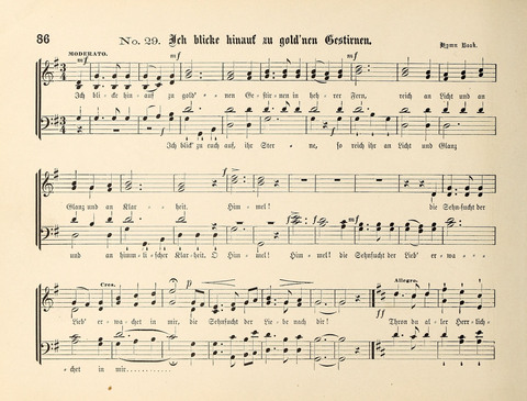 Polyhymnia: Sammlung christlich-religiöser Gesänge, für Gemischten Kirchen-Chor page 86