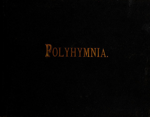 Polyhymnia: Sammlung christlich-religiöser Gesänge, für Gemischten Kirchen-Chor page cover