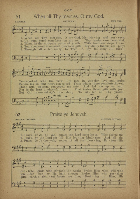 The Praise Hymnal: a collection of hymns and tunes page 105