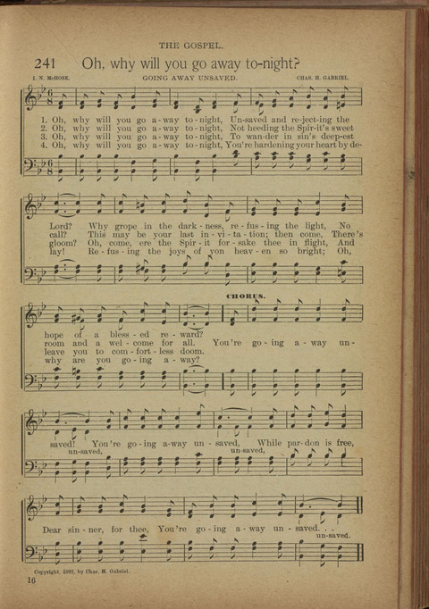 The Praise Hymnal: a collection of hymns and tunes page 242
