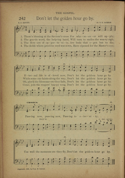 The Praise Hymnal: a collection of hymns and tunes page 243