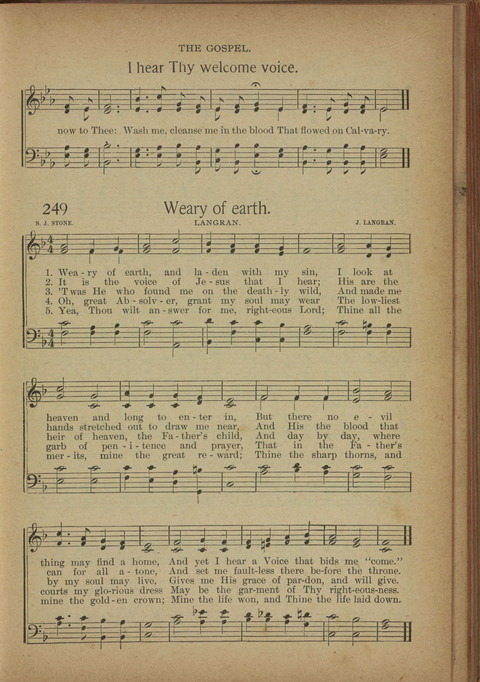 The Praise Hymnal: a collection of hymns and tunes page 248