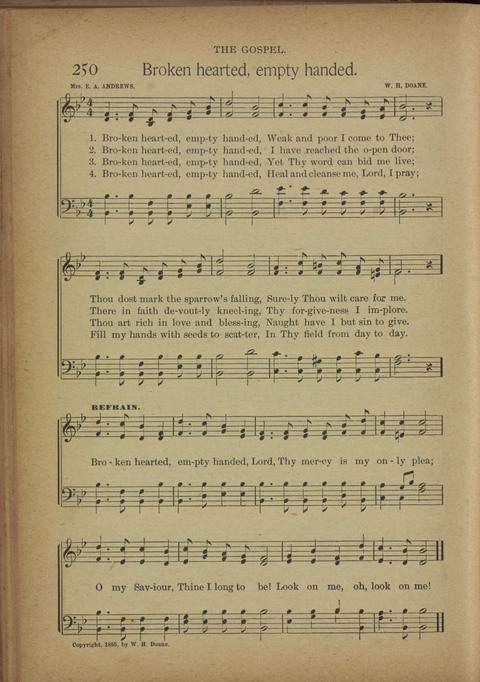 The Praise Hymnal: a collection of hymns and tunes page 249