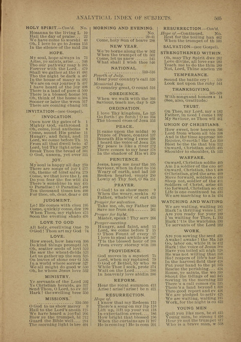 The Praise Hymnal: a collection of hymns and tunes page 502