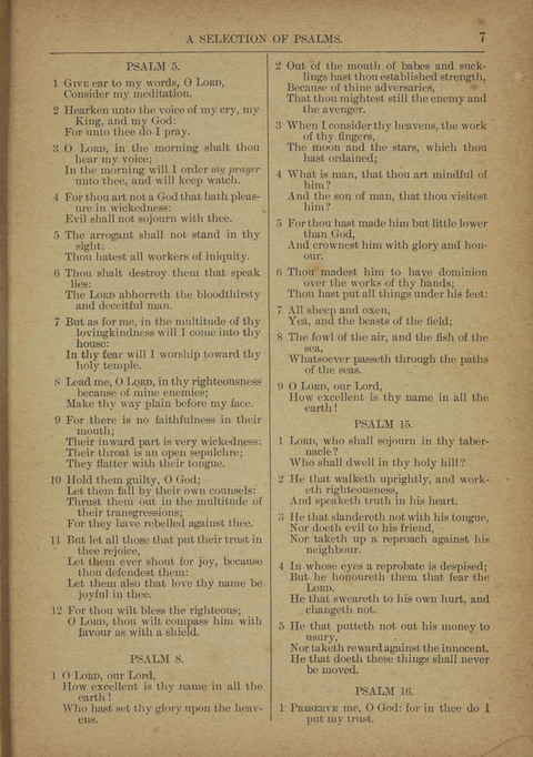 The Praise Hymnal: a collection of hymns and tunes page 8