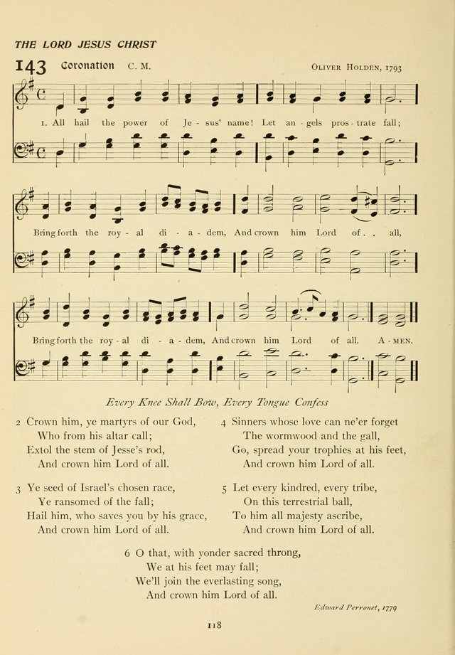 The Pilgrim Hymnal page 118