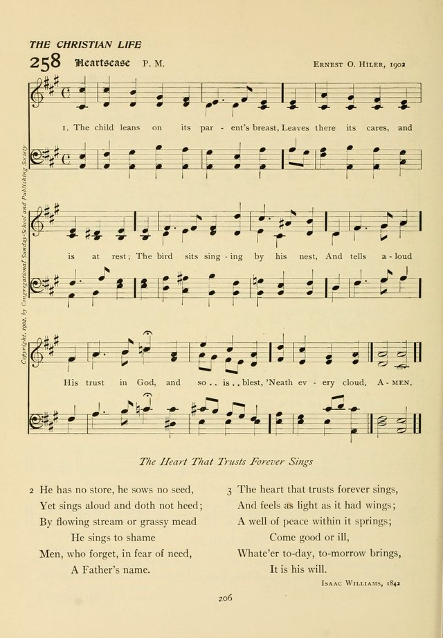The Pilgrim Hymnal page 206