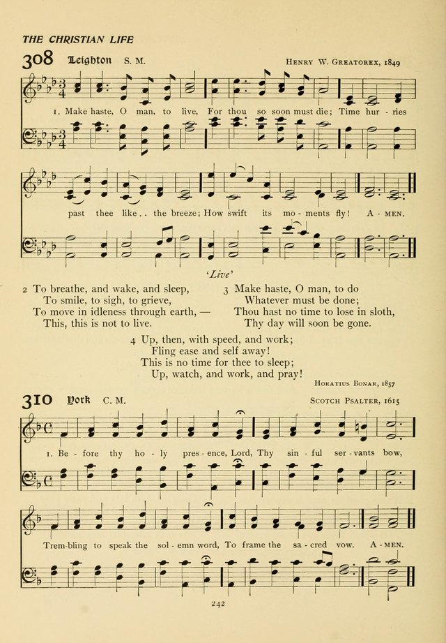 The Pilgrim Hymnal page 242