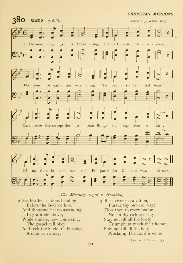 The Pilgrim Hymnal page 301