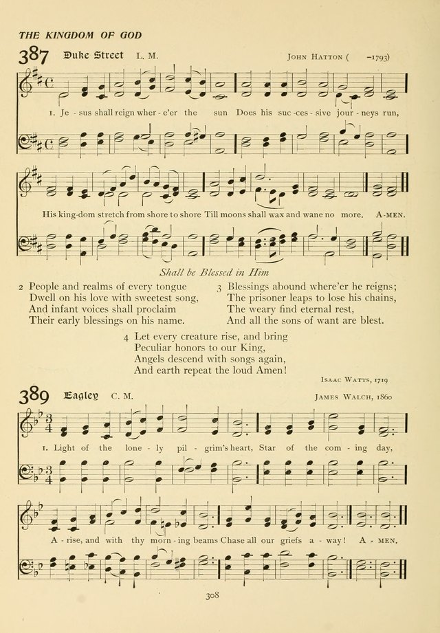 The Pilgrim Hymnal page 308