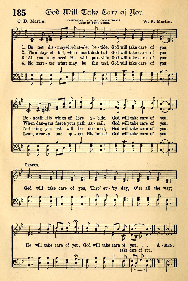The Popular Hymnal page 142