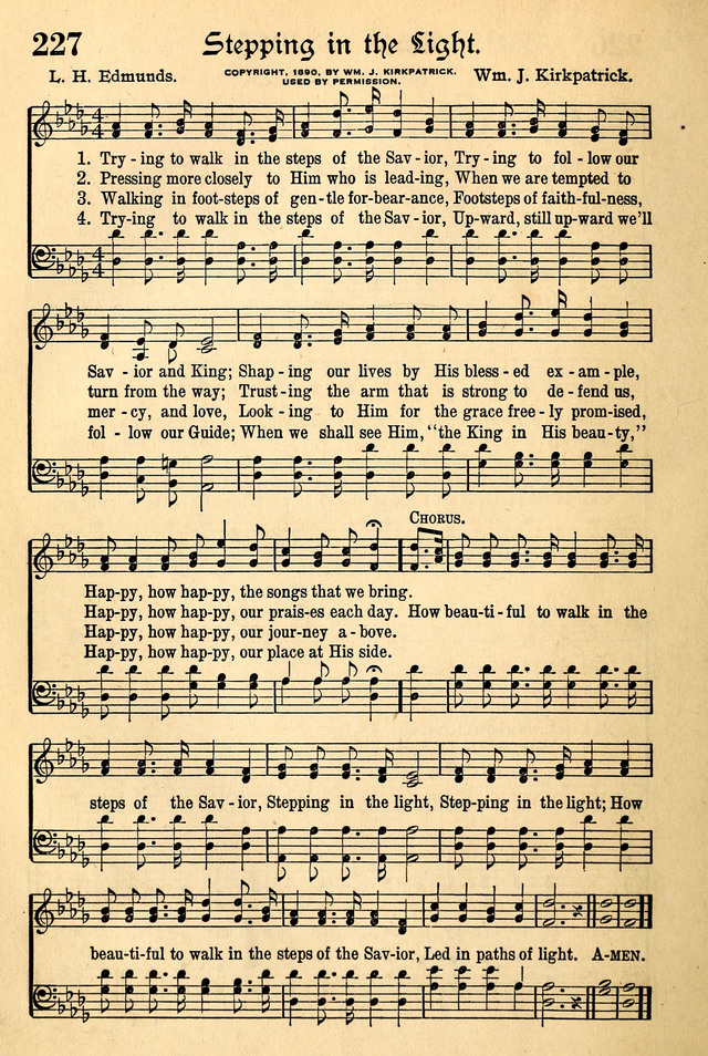 The Popular Hymnal page 184
